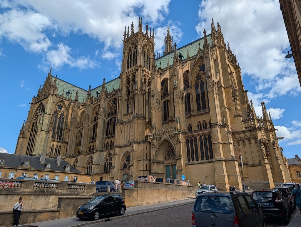 Die Kathedrale von Metz von außen