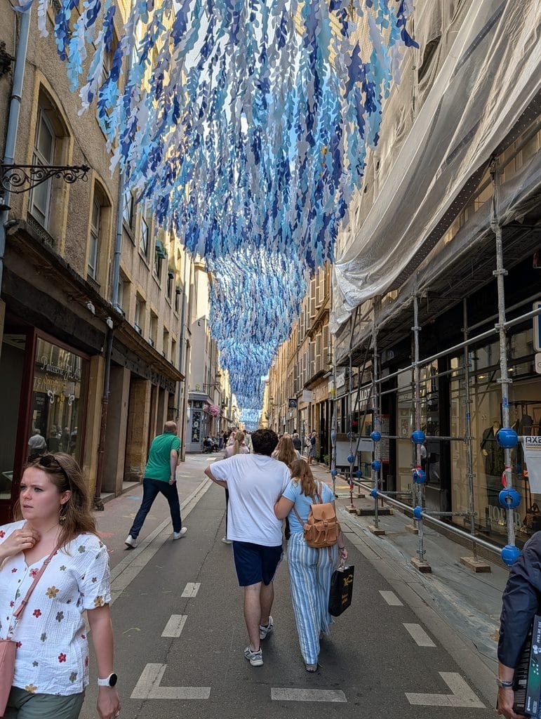 Einkaufsstrasse in Metz
