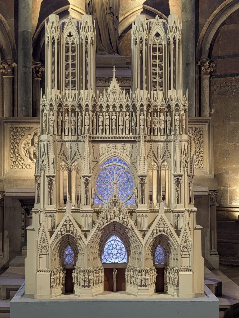 Reims Kathedrale Miniatur