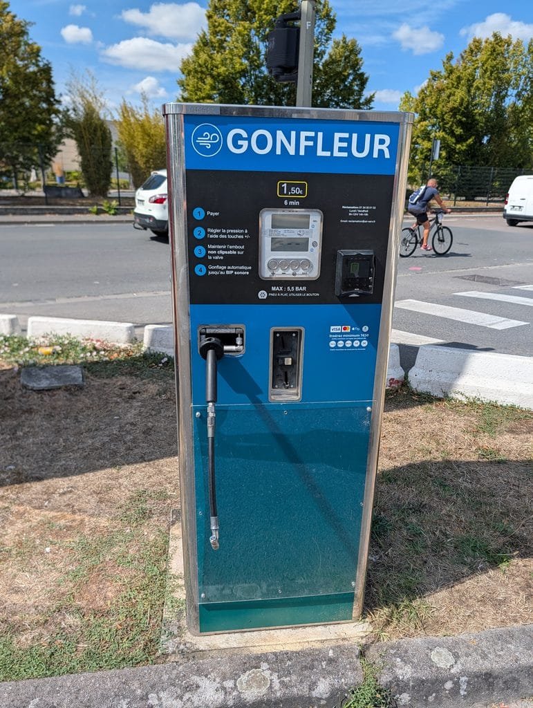 Reims Reifendruckautomat