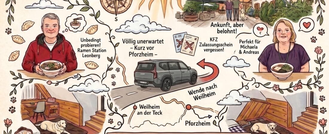 UK 2026 Tag 1 Strassburg – Es geht endlich „zweimal“ los