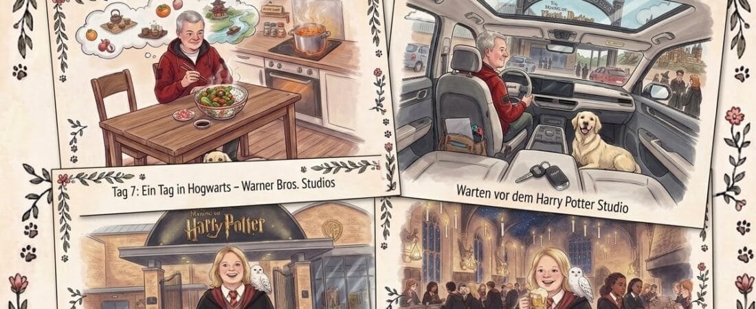 UK 2026 Tag 7 London – Die magische Welt von Harry Potter