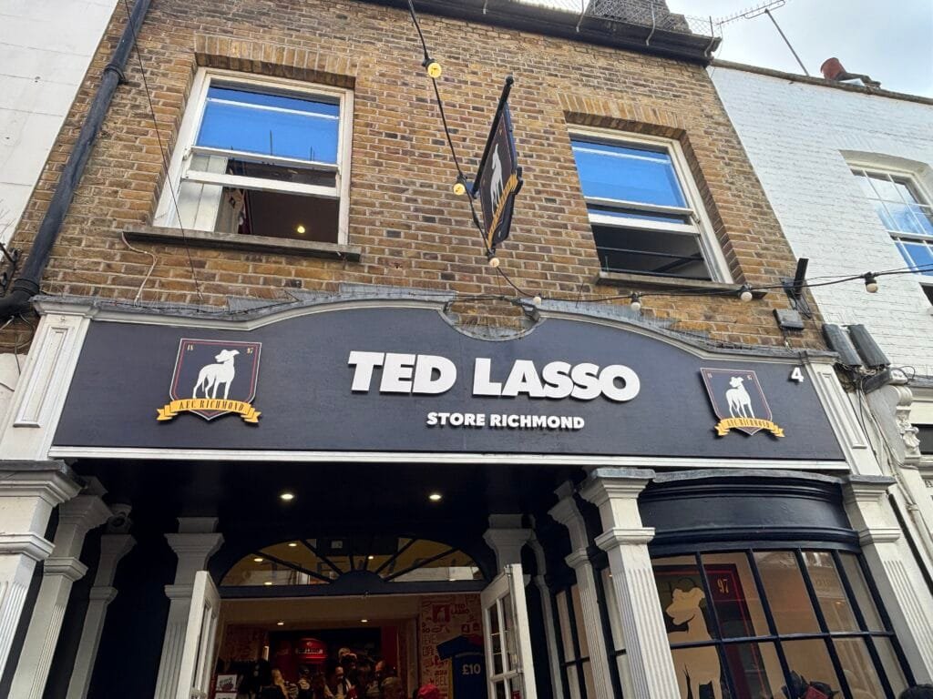 Tag 8 Richmond Ted Lasso Store