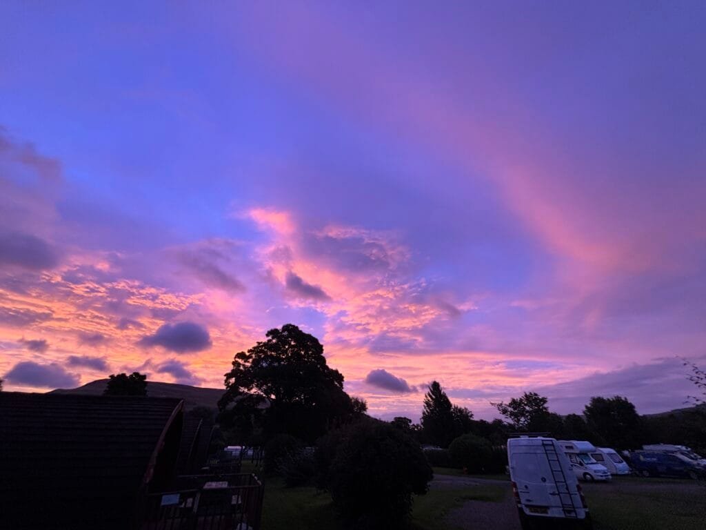 Beitragsbild UK 2026 Tag 21 Loch Ness Sonnenaufgang 1
