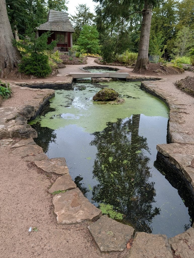 UK 2026 Tag 19 Schottland Lowther Castle japanischer Garten