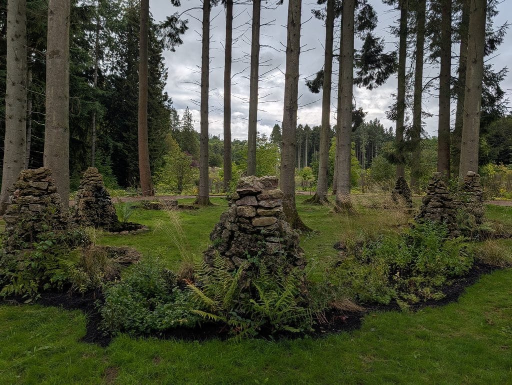 UK 2026 Tag 19 Schottland Lowther Castle mit alten Brunnen
