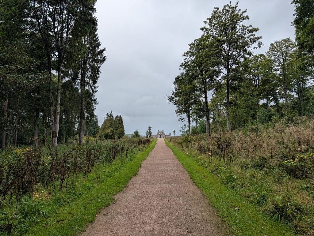 UK 2026 Tag 19 Schottland Lowther Castle und ein langer Blick aufs Schloss