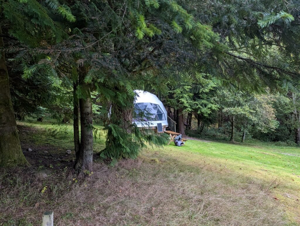 UK 2026 Tag 23 Loch Ness Schifffahrt auf Loch Ness Geodome am Morgen