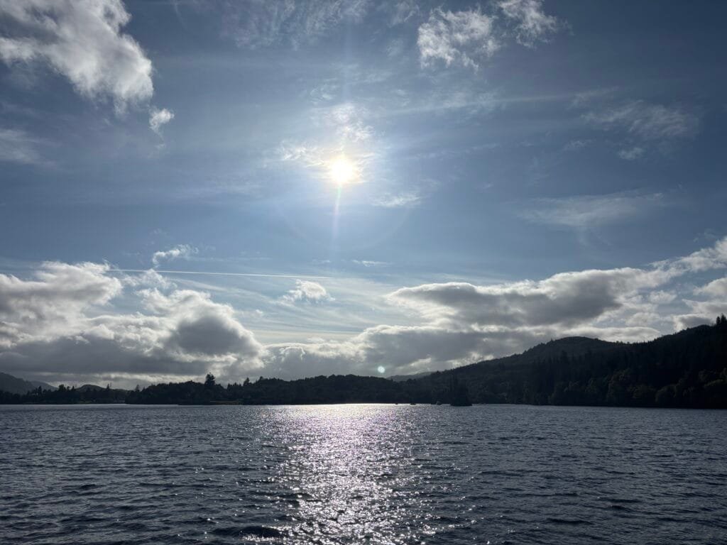 UK 2026 Tag 23 Loch Ness Schifffahrt auf Loch Ness Sonnenuntergang 2