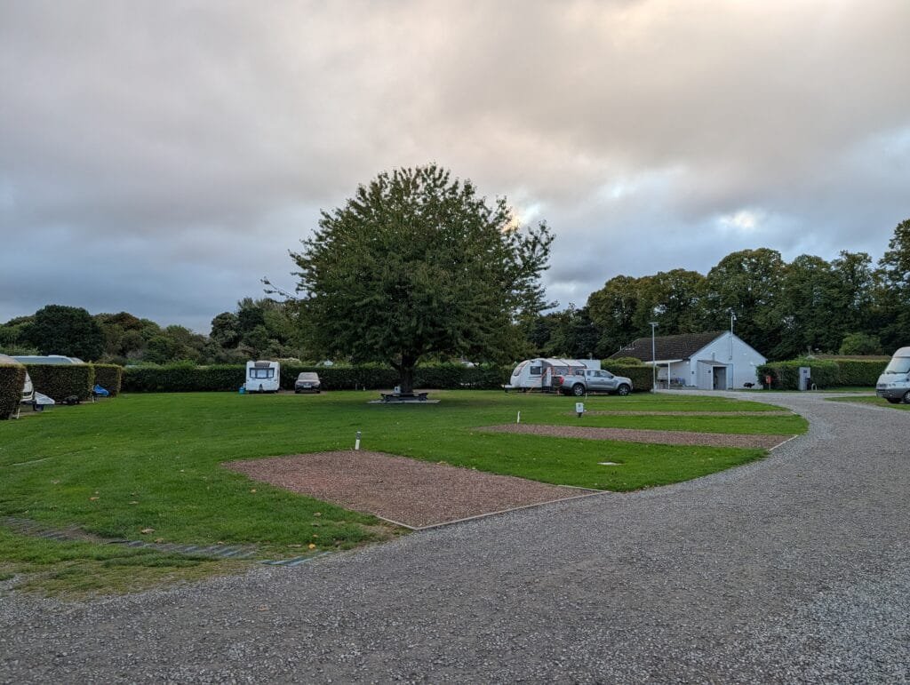 UK 2026 Tag 26 Newcastle Drummohr Camping Platz